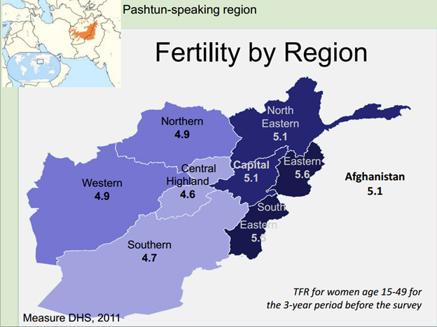 Click to view full size Afghanistan regional TFR (Cincotta)