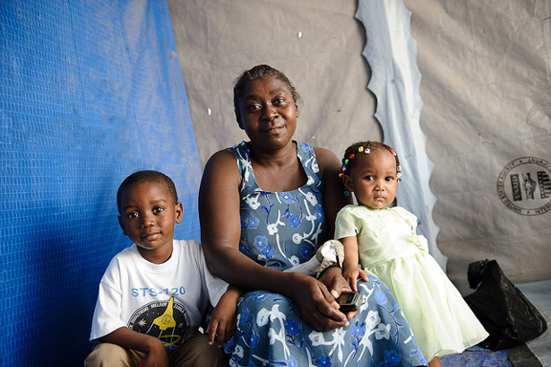Haitian family