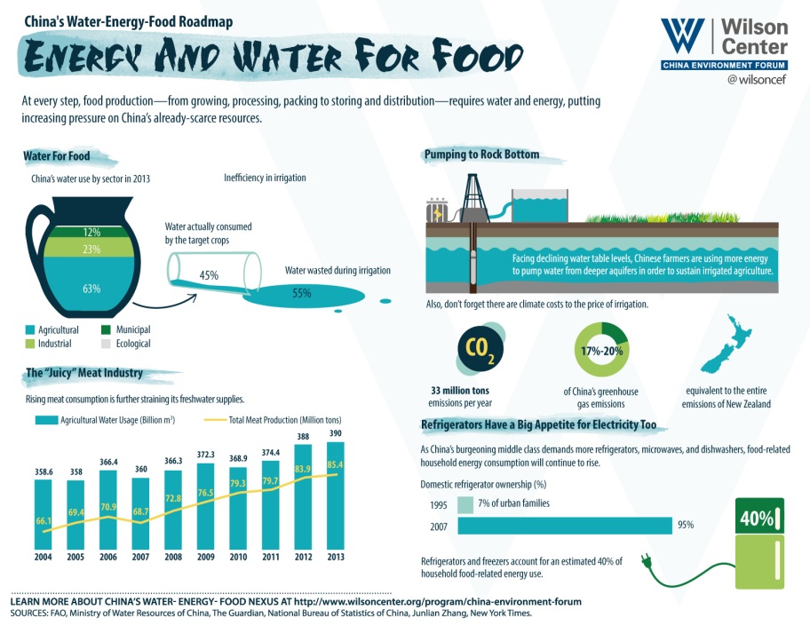 Click to view full size Energy and Water for Food
