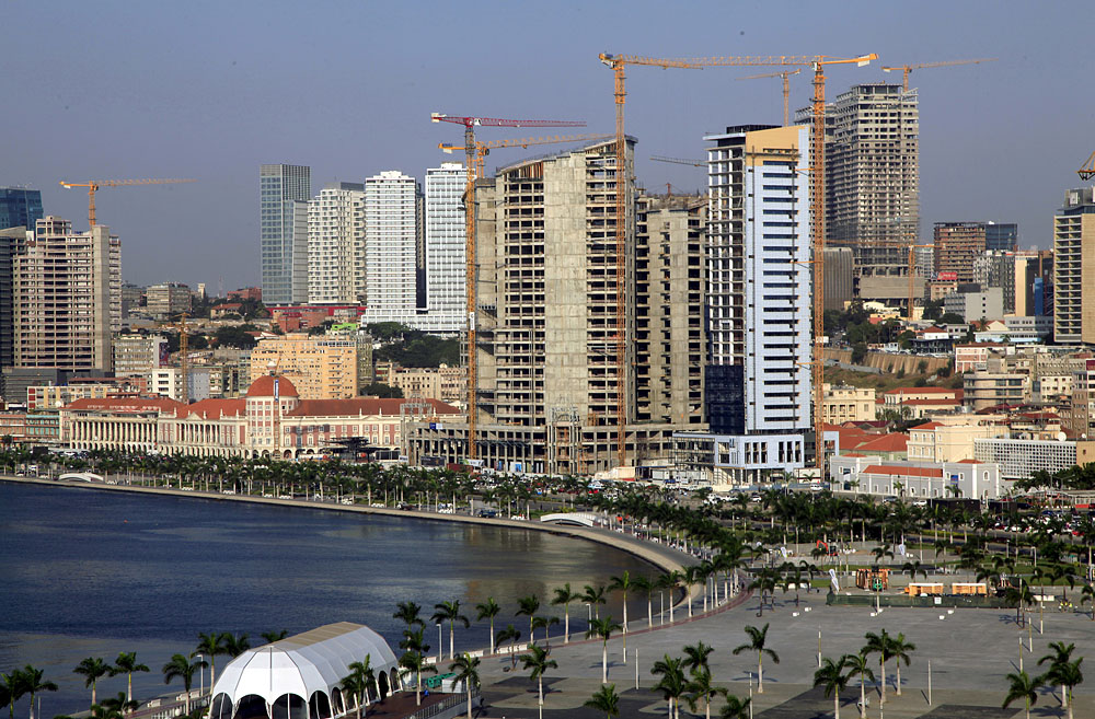 Click to view full size A general view Luanda, Angola's capital