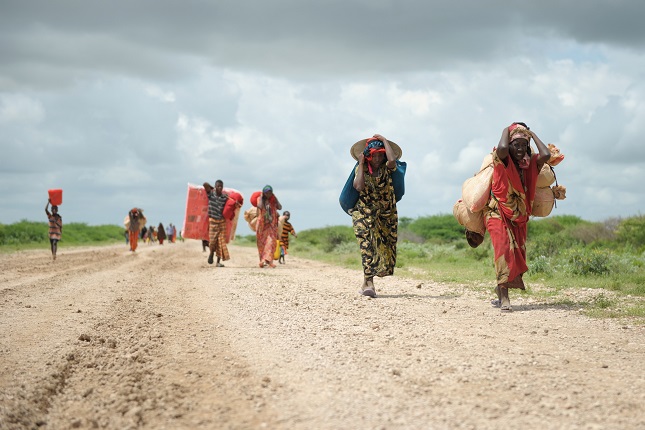 Jowhar flood in Somalia