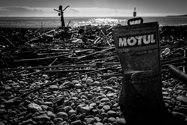 beach pollution