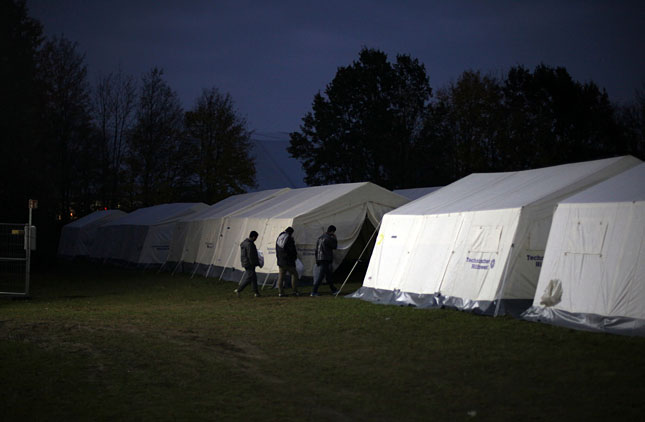 refugee camp Germany
