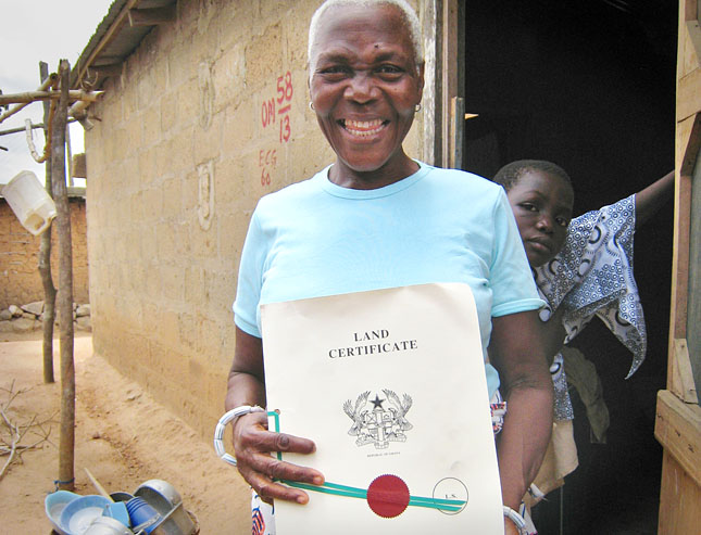 land certificate
