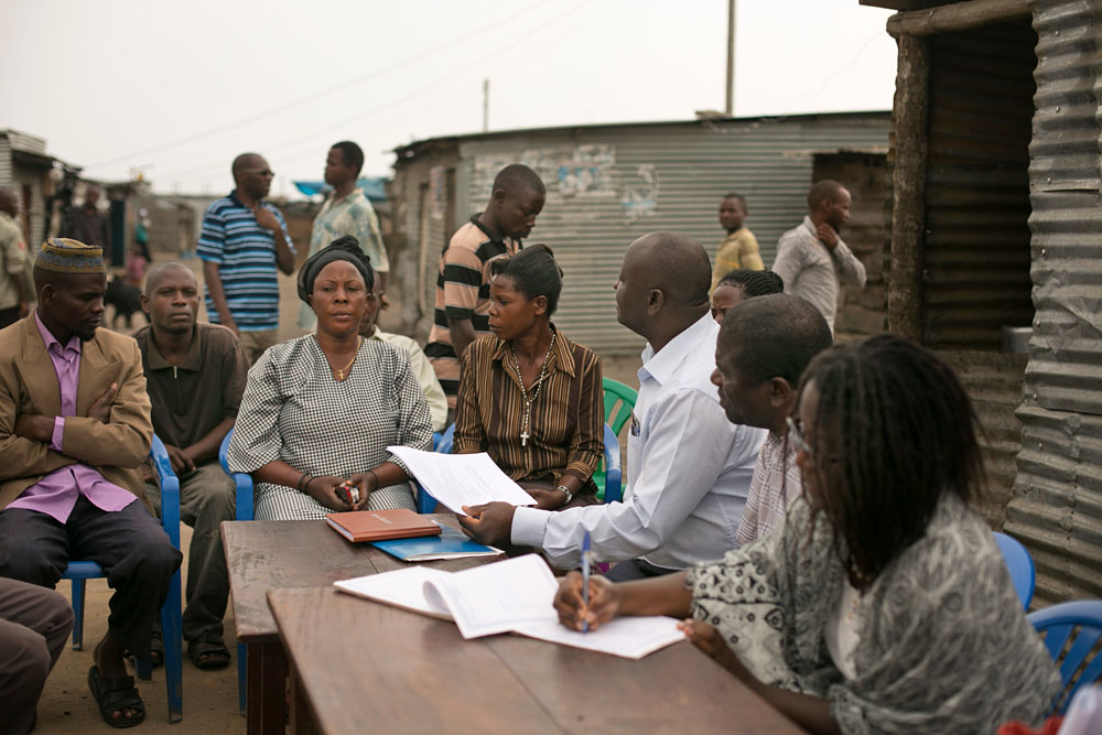 Click to view full size Kachanga meeting