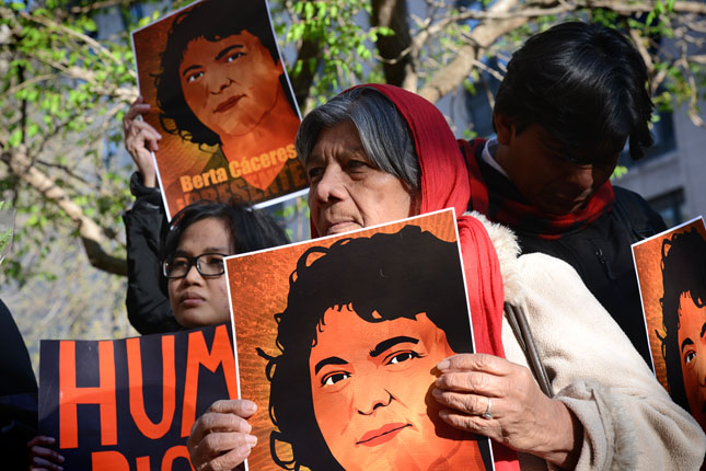 berta protest