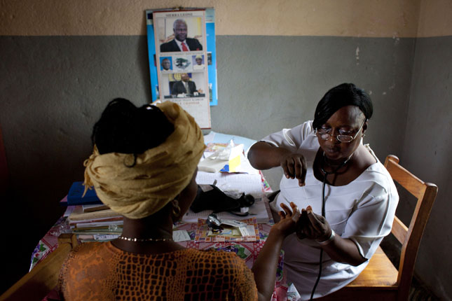 Sierra Leone midwife