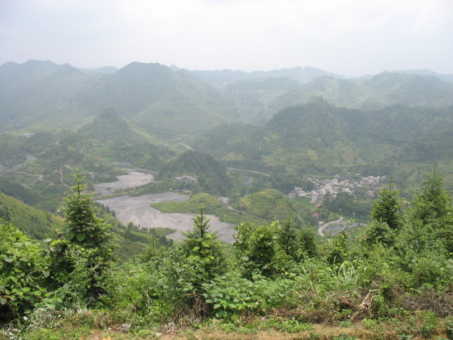 Tailing pond for lead and zinc mine, Qiancun, Hunan (2010) Courtesy of Anna Lora-Wainwright