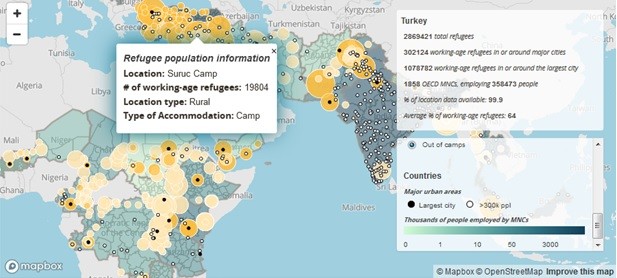 Mapping Refugee Labor