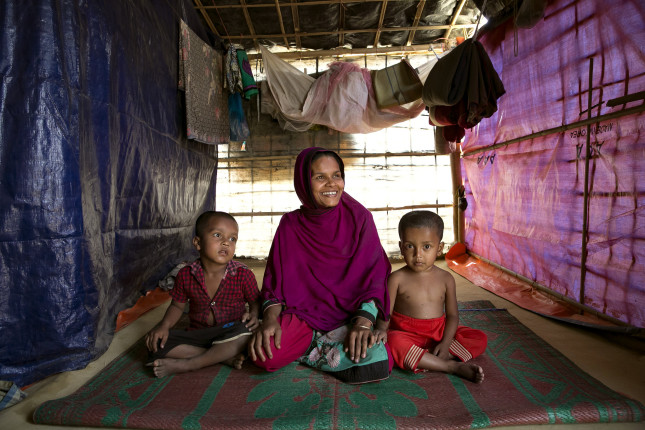 Rohingya woman coxs bazaar