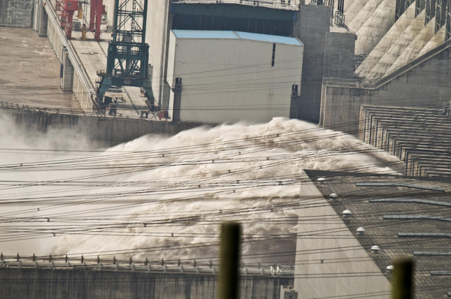 Three Gorges Dam Water Flow 2008