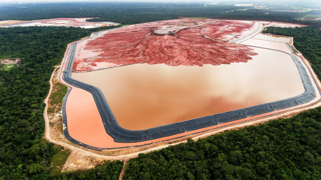 Bauxite waste Barcarena