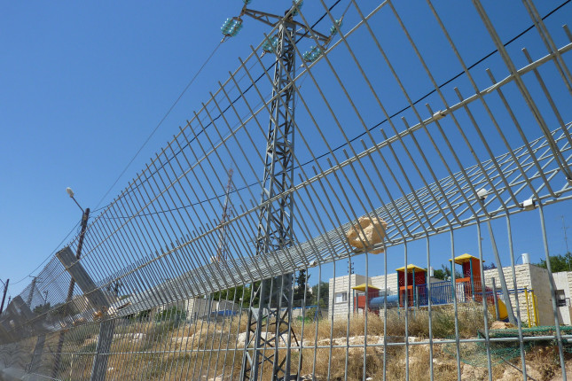 Barrier on the West Bank