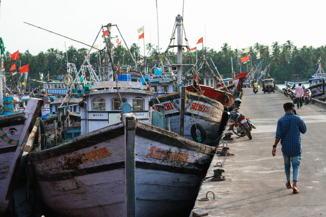 Mangalore,,India,-,November,1,,2019:,Life,Style,Of,Fishermen