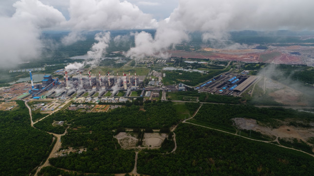 Coal,Fire,Electric,Power,Plant,Generate,Electricity,Send,To,Power
