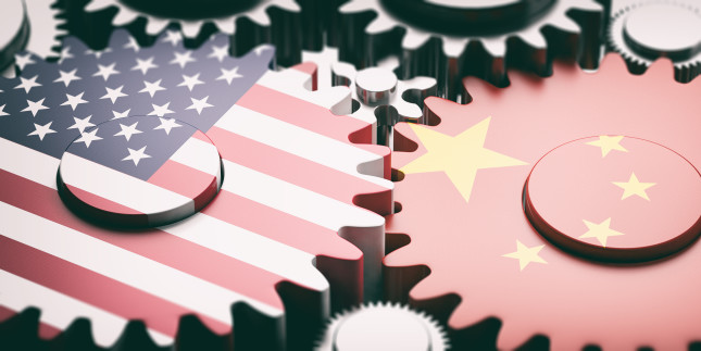 China,And,Us,Trade,War,Concept.,China,And,Us,Of