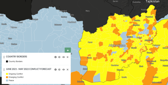 Current WPS Conflict Prediction Map