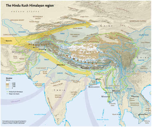 Hindu Kush Map