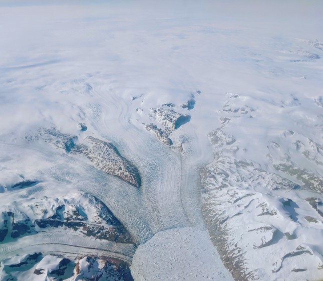 A Melting Glacier in Greenland