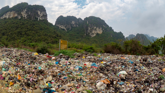 Illegal,Rubbish,Dump,In,National,Park,In,North,Of,Vietnam
