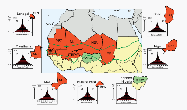 Map Sahel