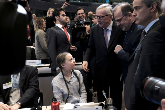 Brussels,,Belgium.,21st,February,2019.,Sixteen,Year-old,Swedish,Climate,Activist