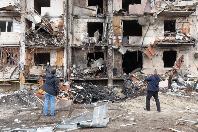 Kyiv,,Ukraine,-,Feb.,25,,2022:,War,Of,Russia,Against