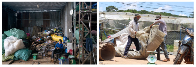 Photo collage for CD Vietnam essay