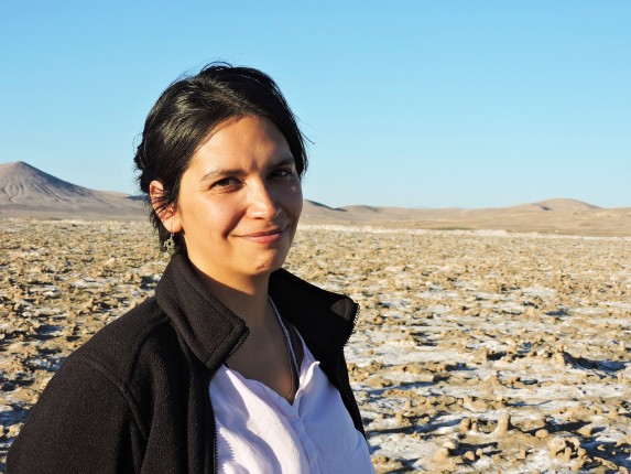 Cristina Dorador works in the Atacama desert