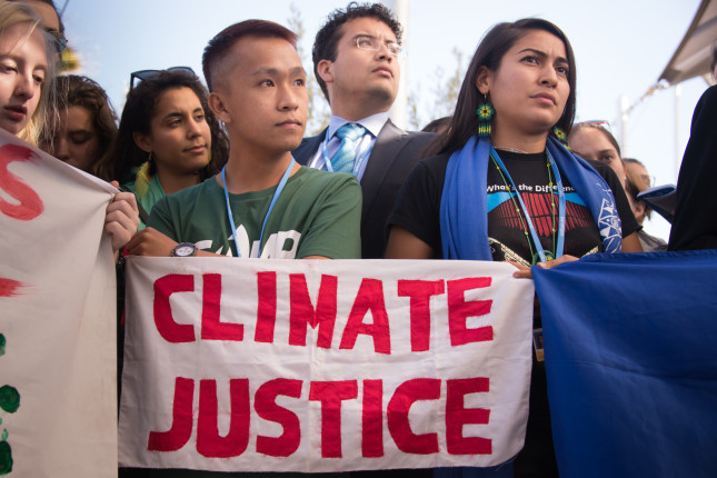 Marrakesh,,Morocco,-,November,9:,International,Youth,Climate,Justice,Activists