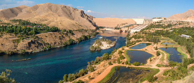 Elazig,-,Turkey.,08.28.2019,Panoramic,View,Of,The,Elazig,Keban